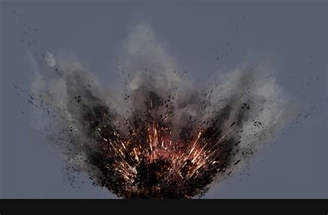 Artillery Explosion Wip Real Time Vfx