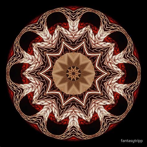 Kaleidoscope Pattern 04 By Fantasytripp Redbubble