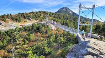Mile High Swinging Bridge Grandfather Mountain