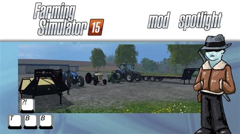 Farming Simulator 15 Mod Spotlight Blue Tractors Youtube
