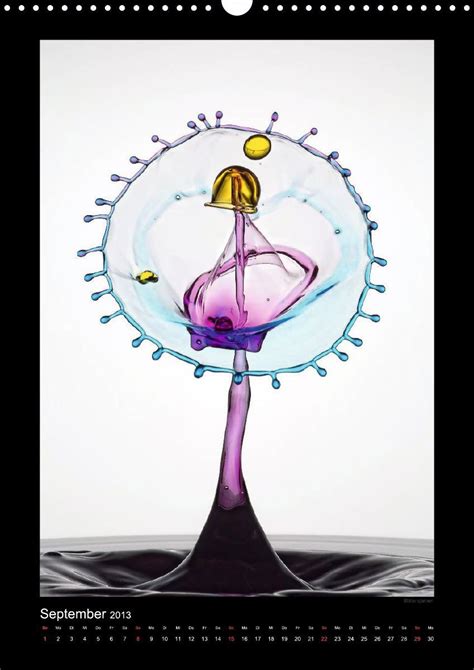 Liquid Art Wassertropfen In Perfektion Ein Kalender Von Markus