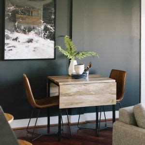 Check spelling or type a new query. Box Frame Drop Leaf Dining Table, 24-48" Raw Mango in 2020 ...