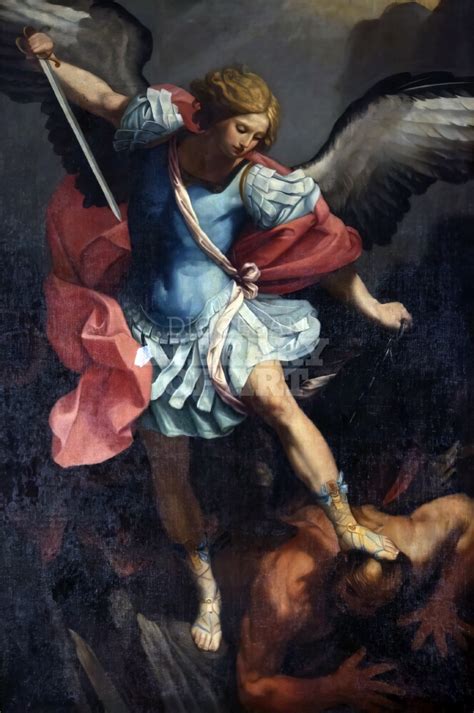 Diocesan Library Of Art The Archangel Michael Defeating Satan
