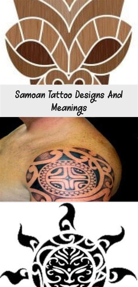 Samoan Tattoo Designs And Meanings 10 Best Ideas Polynesian Tattoo