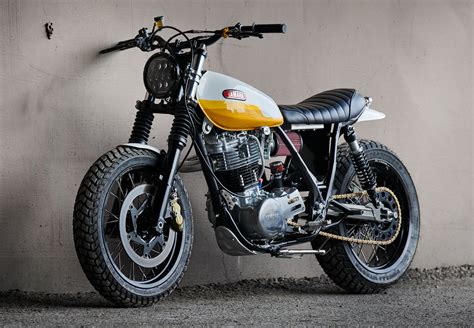 The 2017 yamaha scr950 combines vintage, scrambler style with modern engineering for a bike that looks and rides great. Yamaha SR500 Scrambler by Daniel Peter - BikeBound