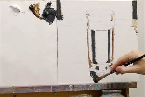 How To Paint Glass And Reflections With Acrylics Part 3 Of 3 Will Kemp Art School