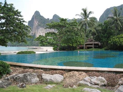 View From The Pool Area Of Railay Beach Picture Of Rayavadee Resort