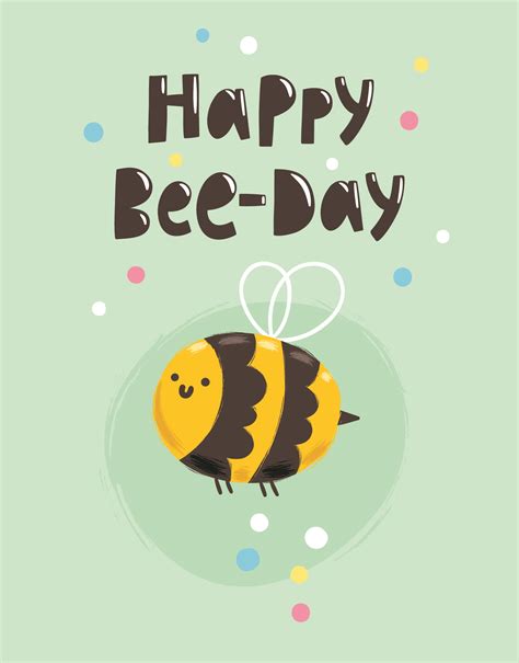 Happy Bee Day Card Jambox