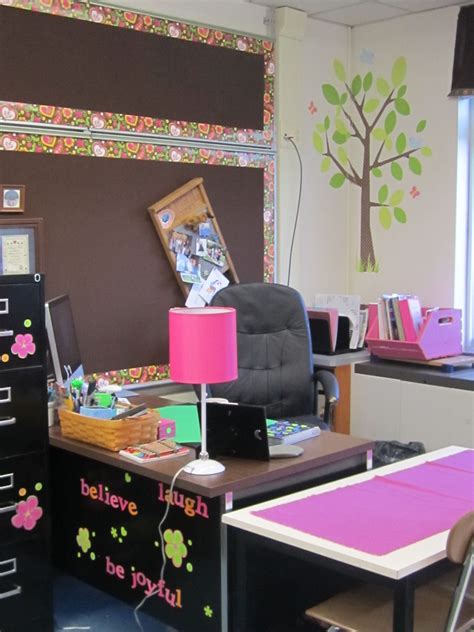 Classroom Decor Teacher S Desk Classroom Desk Classroom Decor Classroom Decorations