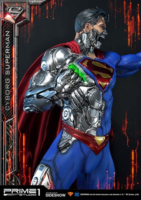 Dc Comics Cyborg Superman Statue Prime1 Studio 11