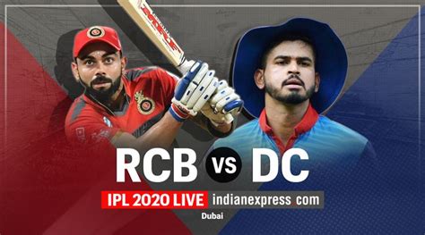 Ipl 2020 Live Score Rcb Vs Dc Live Cricket Score Online Prithvi Shaw