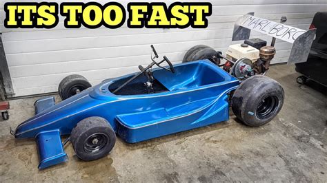 Homemade F1 Car We Doubled The Speed Youtube