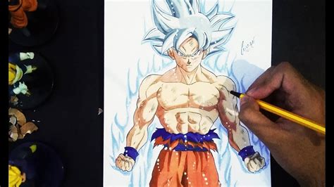 Como Dibujar A Goku Ultra Instinto Dominado Para Colorear Find Gallery
