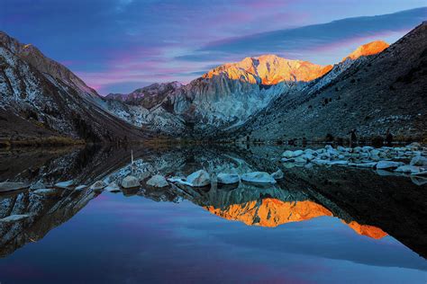 Eastern Sierra Convict Lake Sunrise Photograph By Hoa Pham Pixels