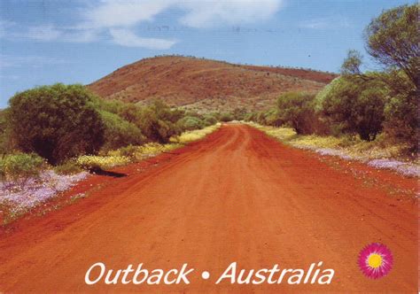 The World in Postcards - Sabine's Blog: Australian Outback - received ...
