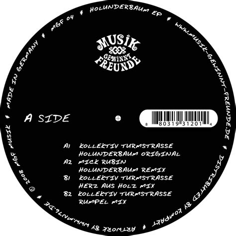 Kollektiv turmstrasse grillen im garten. Holunderbaum EP by Kollektiv Turmstrasse | Kompakt