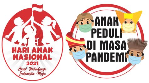 Tema Hari Anak Nasional Link Download Twibbon Han 2021 Arti Logo Riset