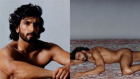 Ranveer Singh Poses Nude In Viral Photoshoot I Can Be Naked In Front