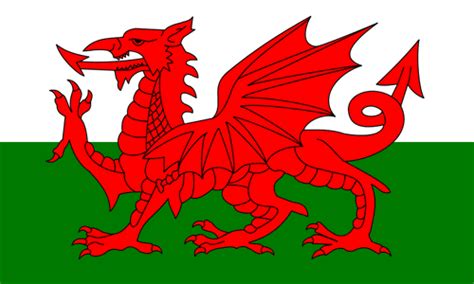 Die exakte form des drachens ist nicht standardisiert. Flagge Wales, Fahne Wales, Walesflagge, Walesfahne ...