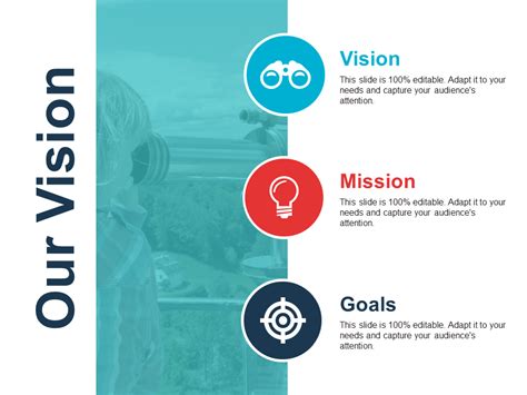 Mission Vision Goals Free Ppt Template Infographic Template Powerpoint Free Powerpoint