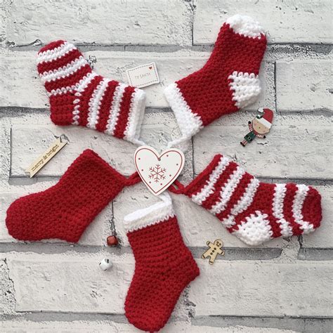 Easy Crochet Stocking Pattern Using Single Crochet