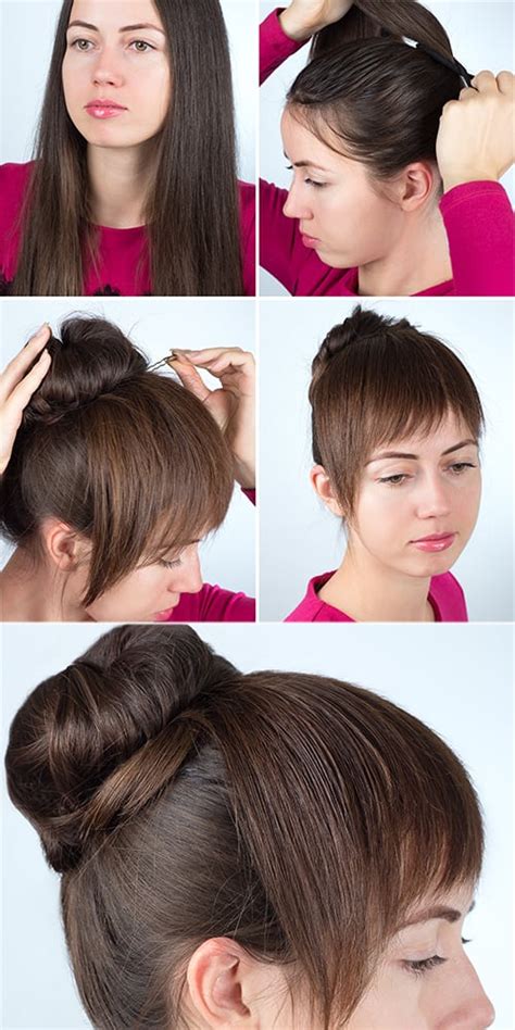 How To Do A Top Knot 12 Effortless Diy Top Knot Tutorials