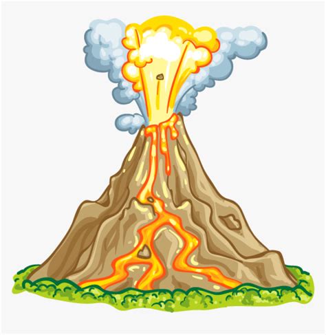 Volcano Clipart Erupting Images Wikiclipart