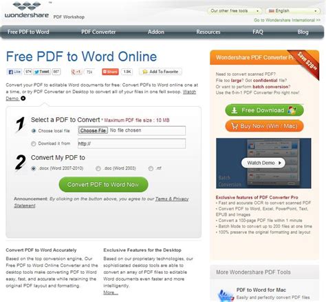 10 Free Online Pdf To Word Converters