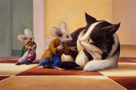Cat And Mouse Paintings Leonard Filgate