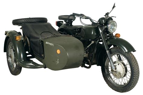 Irbit Motor Works Ural M72 Sidecar Motorcycle With Accessories