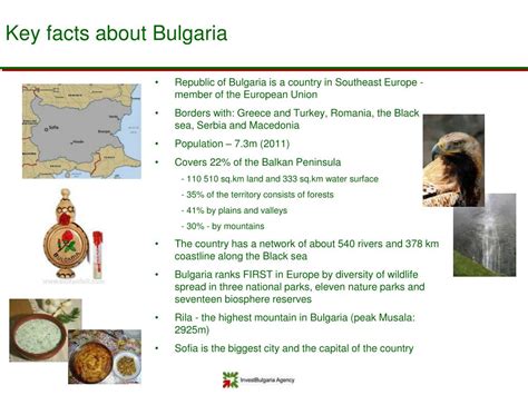 Ppt Bulgaria A Destination For Tourism And Rehabilitation Powerpoint