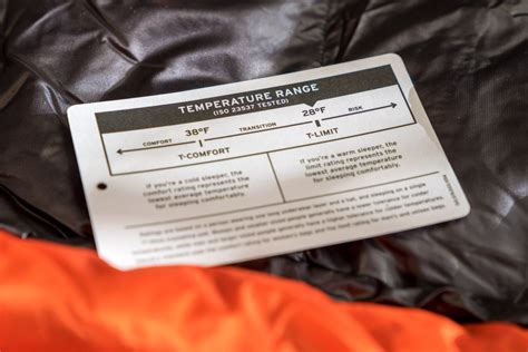 understanding sleeping bag temperature ratings rei co op journal