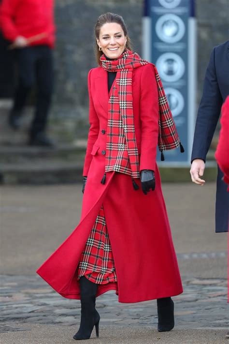 Catherine Duchess Of Cambridges Festive Fashion On The 2020 Royal