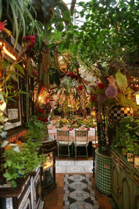 Romantic Flower Restaurant Mas Provencal