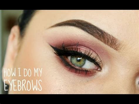 4 ways to do your eyebrows. How I do my Eyebrows - YouTube