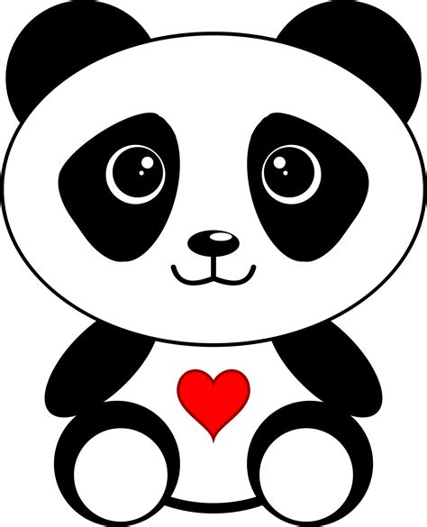 Svg Panda Love Svg Layered