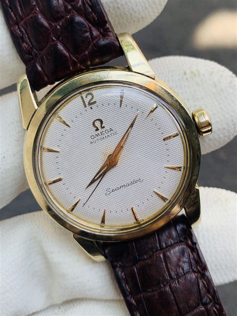 Wts Vintage Gold Mens Omega Seamaster Automatic Rwatchexchange