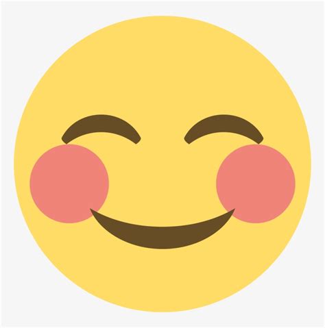 Blushing Emoji Transparent Background Emoji Pictures Without