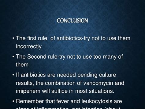 Antibiotic Usage In Icu