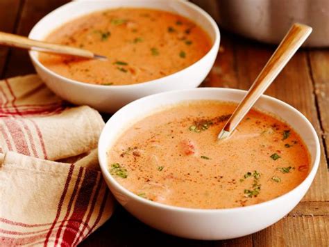 Roasted tomato soup made with roma tomatoes and red bell peppers is a tasty accompaniment to blts for a quick and easy weeknight dinner. Best Tomato Soup Ever Recipe | Ree Drummond | Food Network