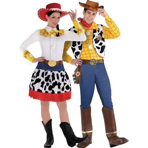 Adult Jessie And Woody Couples Costumes Toy Story Couple Halloween