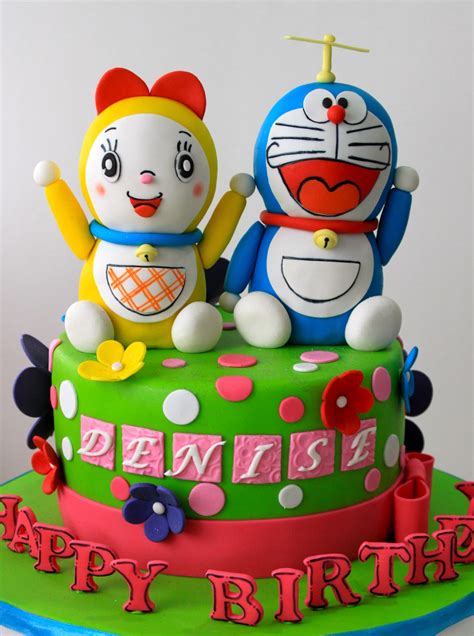 Celebrate With Cake Doraemon And Dorami Cake