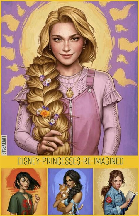 Disney Princesses Re Imagined Disney Disney Princess Princess
