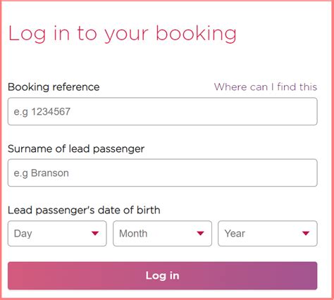 Virgin Atlantic Manage My Booking And Flight Reservations