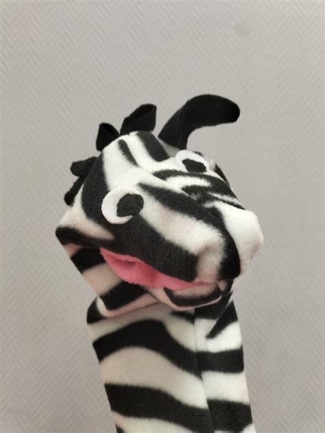 Zippy Zebra Puppet Replica By Baby Einstein Red Box Productions