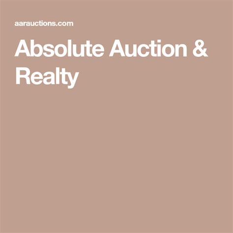Absolute Auction And Realty Baby Shower Crafts Auction Trucks For Sale