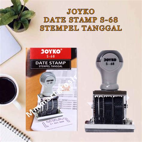 Joyko Date Stamp Stempel Tanggal Stempel Lunas S 68 Lazada
