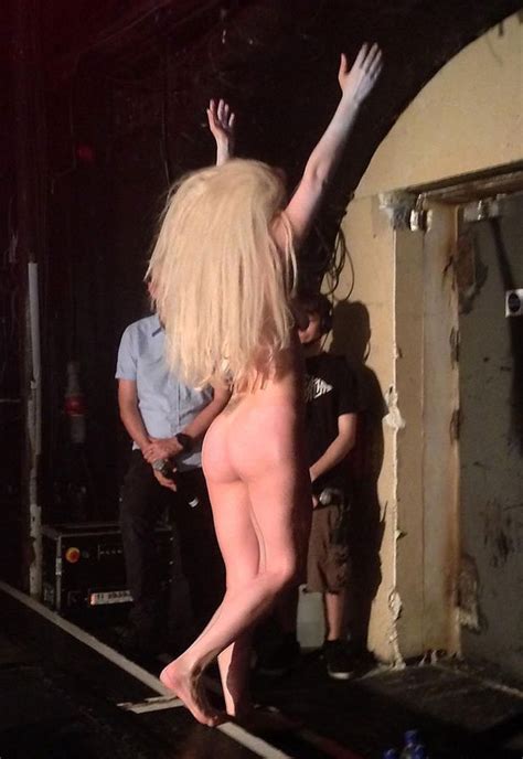 Lady Gaga Naked On Stage Telegraph