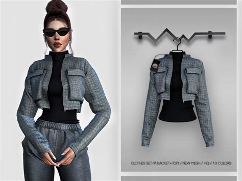 Clothes Set 91 By Busra Tr From Tsr • Sims 4 Downloads