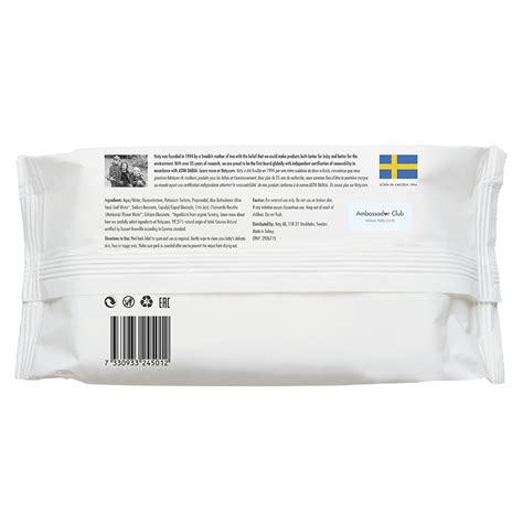 Unscented Wet Wipes Made By Natural And Renewable Material